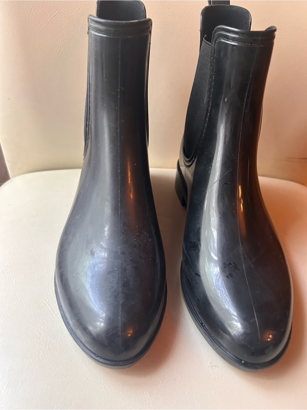 Black Women's Rain Boots